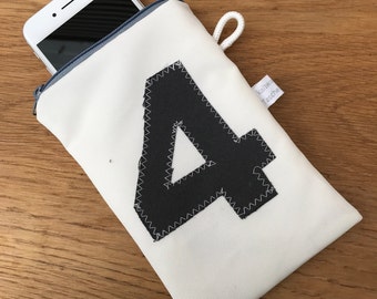 Mobile phone case upcycling boat sail