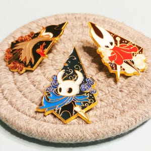 Hollow Knight, Hornet, Troupe Master Grimm-game, indiegame, metalen pin-accessoire anime en cartoon