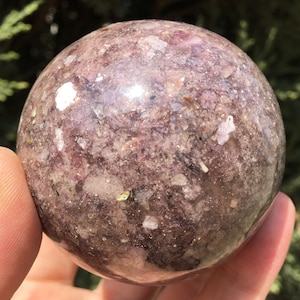 Natural Large Mica quartz Crystal Quartz Sphere/Mica Ball/natural Mica Sphere/Healing Stone/Reiki/Chakra/Zen/special gift/Crystal Energy
