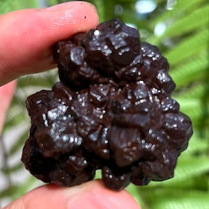 Large Raw black Crystal Carbonado/Black Carbonado/Quartz Cluster/Rough Black Abundance Crystal Plate/Healing Crystal/Reiki/Special gift