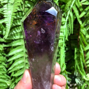 Large High Quality Natural Amethyst Polished Point/Amethyst Tower/Purple Crystal Ornaments/Amethyst stone decor/Special Gift/Healing stone