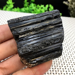 Top Quality Raw Large Natural Raw Black Tourmaline Stone/Rough Black Tourmaline Quartz/Tourmaline Mineral specimen/Black Tourmaline Chunk