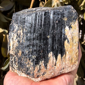 Top Quality Raw Large Natural Raw Black Tourmaline Stone/Rough Black Tourmaline Quartz/Tourmaline Mineral specimen/Black Tourmaline Chunk