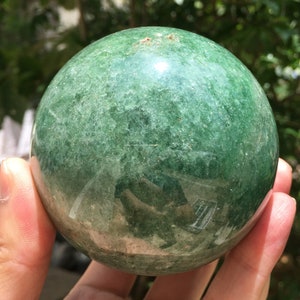 Natural Extra Large strawberry quartz Crystal Quartz Ball/Clear Green Fluorite Sphere/Healing Stone/Reiki/Chakra/Zen/special gift