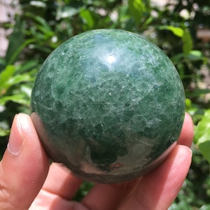 Natural Extra Large strawberry quartz Crystal Quartz Ball/Clear Green Fluorite Sphere/Healing Stone/Reiki/Chakra/Zen/special gift