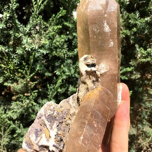 Large Raw black Crystal Cluster++Calcite and various ores/Black Quartz Cluster/Rough Black Abundance Crystal Plate/Healing Crystal/Energy