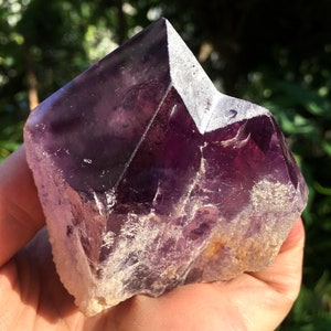 Large High Quality Natural Amethyst Polished Point/Amethyst Tower/Purple Crystal Ornaments/Amethyst stone decor/Special Gift/Meditation