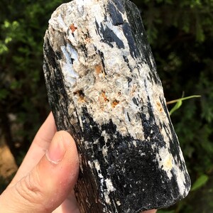 Top Quality Raw Large Natural Raw Black Tourmaline Stone/Rough Black Tourmaline Quartz/Tourmaline Mineral specimen/Black Tourmaline Chunk