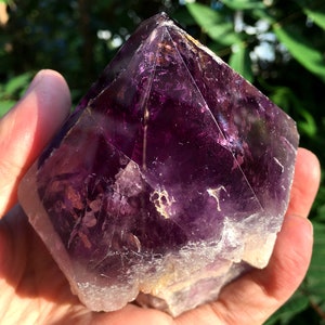 Large High Quality Natural Amethyst Polished Point/Amethyst Tower/Purple Crystal Ornaments/Amethyst stone decor/Special Gift/Meditation