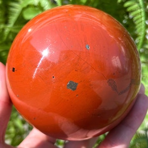 Natural Red Jasper Crystal Ball/Red Jasper sphere/Red Jasper Stone/Gemstone point/Chakra Stone/Red Jasper Crysta/Chakra Healing