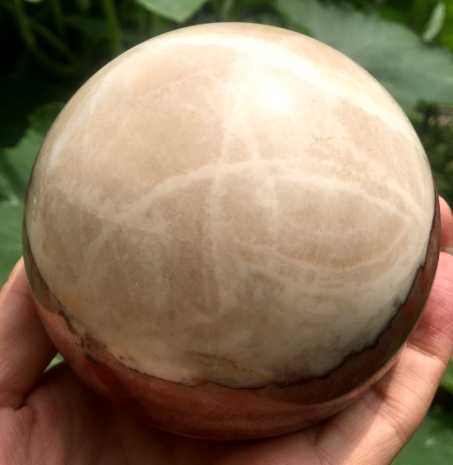 Large Natural Pork Stone Crystal Quartz Ball/pork Stone Etsy