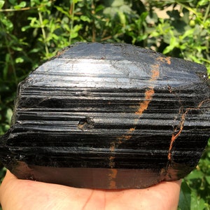 Top Quality Raw Large Natural Raw Black Tourmaline Stone/Rough Black Tourmaline Quartz/Tourmaline Mineral specimen/Black Tourmaline Chunk