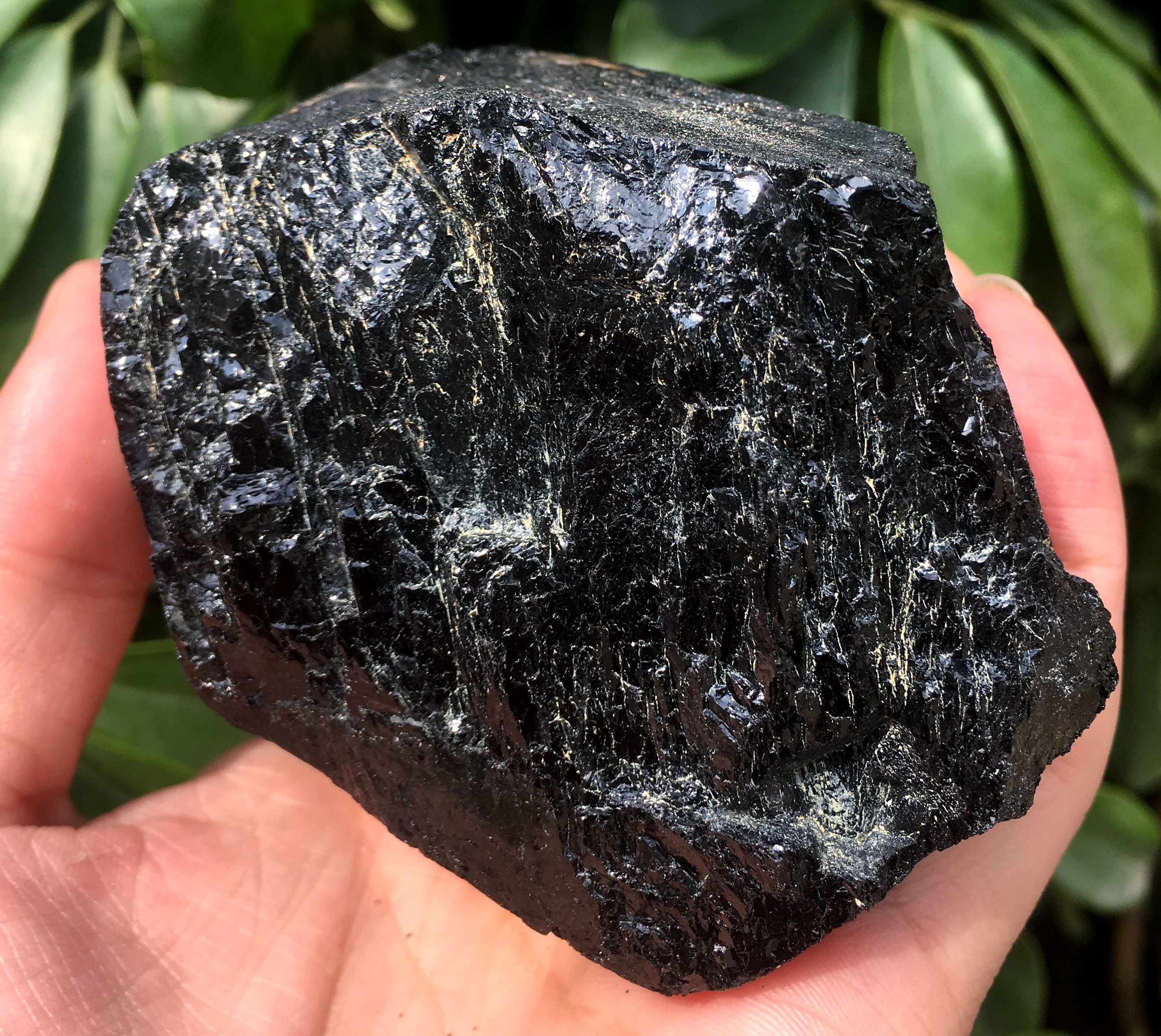 Top Quality Raw Large Natural Raw Black Tourmaline Stone/Rough Etsy