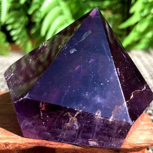 Large High Quality Natural Amethyst Polished Point/Amethyst Tower/Purple Crystal Ornaments/Amethyst stone decor/Special Gift/Healing stone