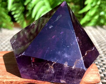Large High Quality Natural Amethyst Polished Point/Amethyst Tower/Purple Crystal Ornaments/Amethyst stone decor/Special Gift/Healing stone