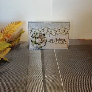 Glückwunschkarte zur Hochzeit