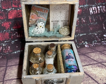 Wizards Potion Chest! Apothecary Chest!!