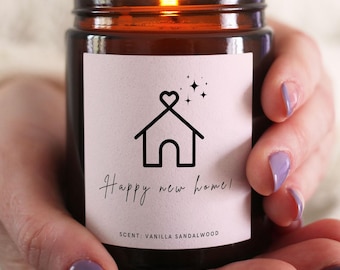 New Home Gift Scented Candle Soy Wax