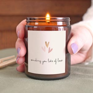 Get Well Soon Soy Candle Gift, Bereavement, Sympathy, Pet Loss, Missing You