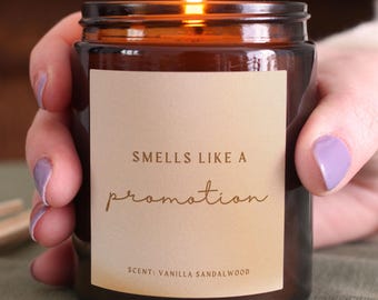 Job Promotion Gift Soy Candle