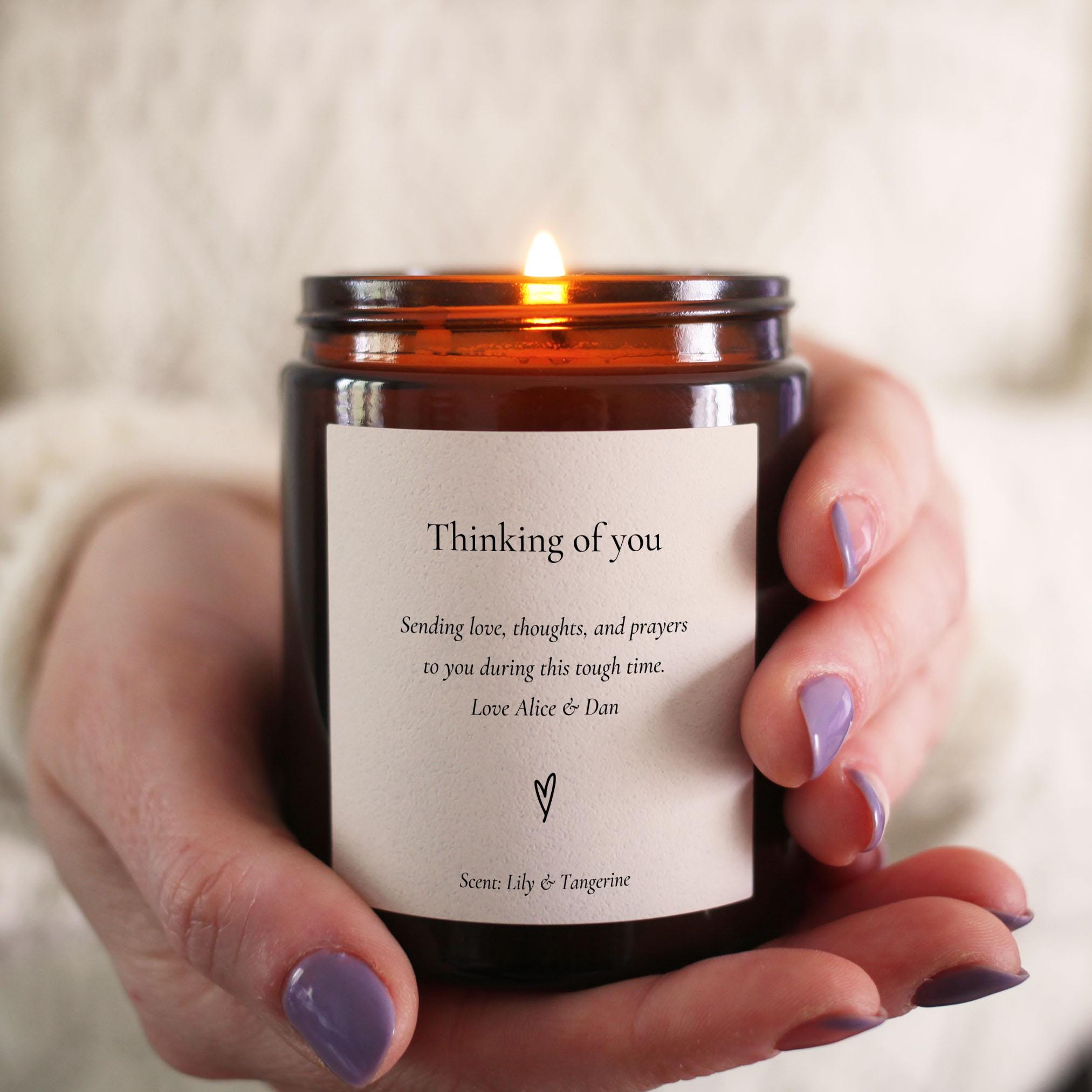 Warm Hugs Scented Candles Gifts, Sympathy Gift Hug Candle, Thinking Of You Get Well Soon Gifts - View #11