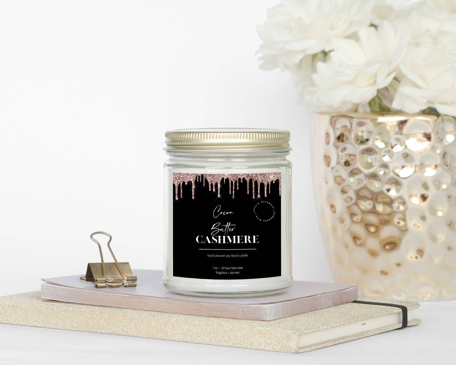 Cocoa Butter Cashmere soy blend candle Etsy
