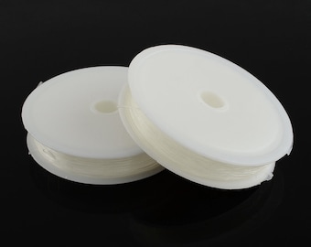 13 Meter Transparent für Schmuckentwurf Draht von Nylon Elastisch 0.5mm