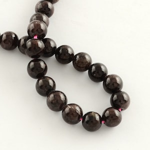 20 x Garnet Beads Red 6 mm