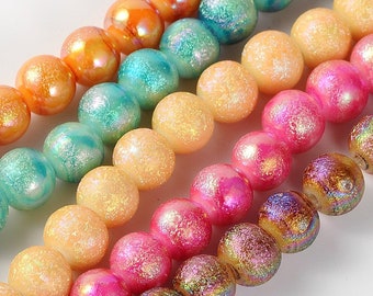 20 x glass beads bribe 10 mm