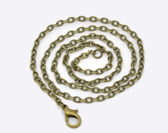 12 x Chain Bronze 46 cm