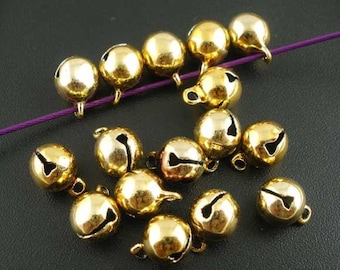 20 x Campana Oro 8 mm