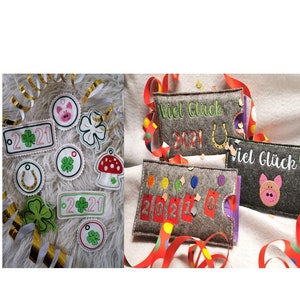 Mega Set /New Year's Eve Embroidery File ITH