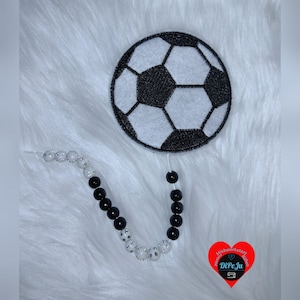 Rechenkette Fußball Stickdatei