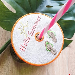 ITH Wasp Protection - Coaster Embroidery File