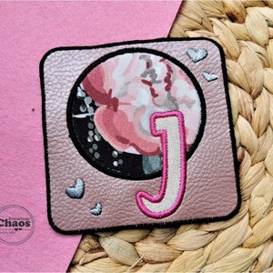 Ith Mug Alfombra Carta "J" Archivo de Bordado