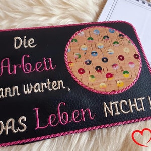 Embroidery file ITH Mug Rug