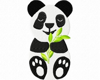 Stickdatei Panda Bär 10x10