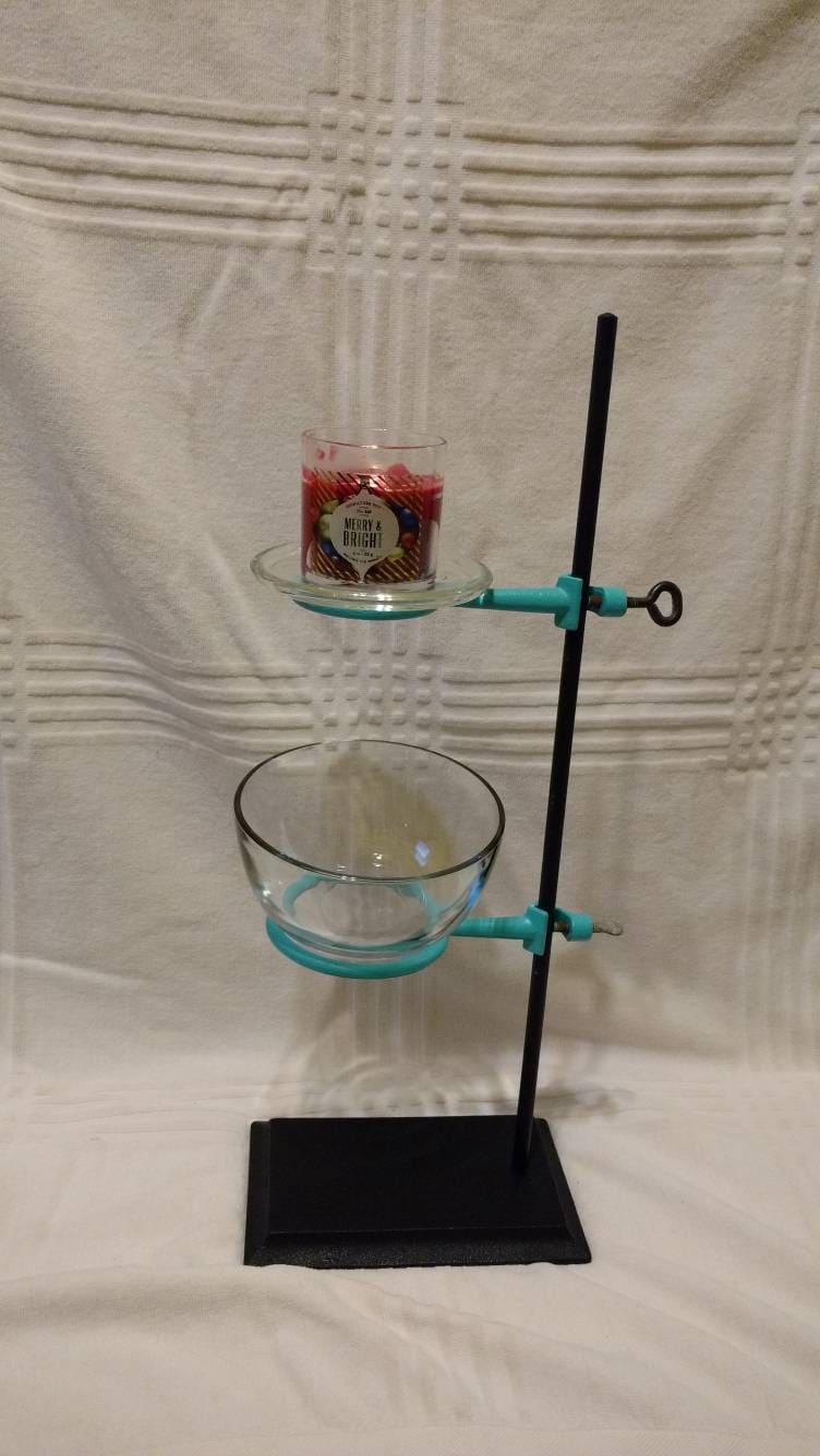 Vintage laboratory Bunsen burner stand chemistry iron home Etsy