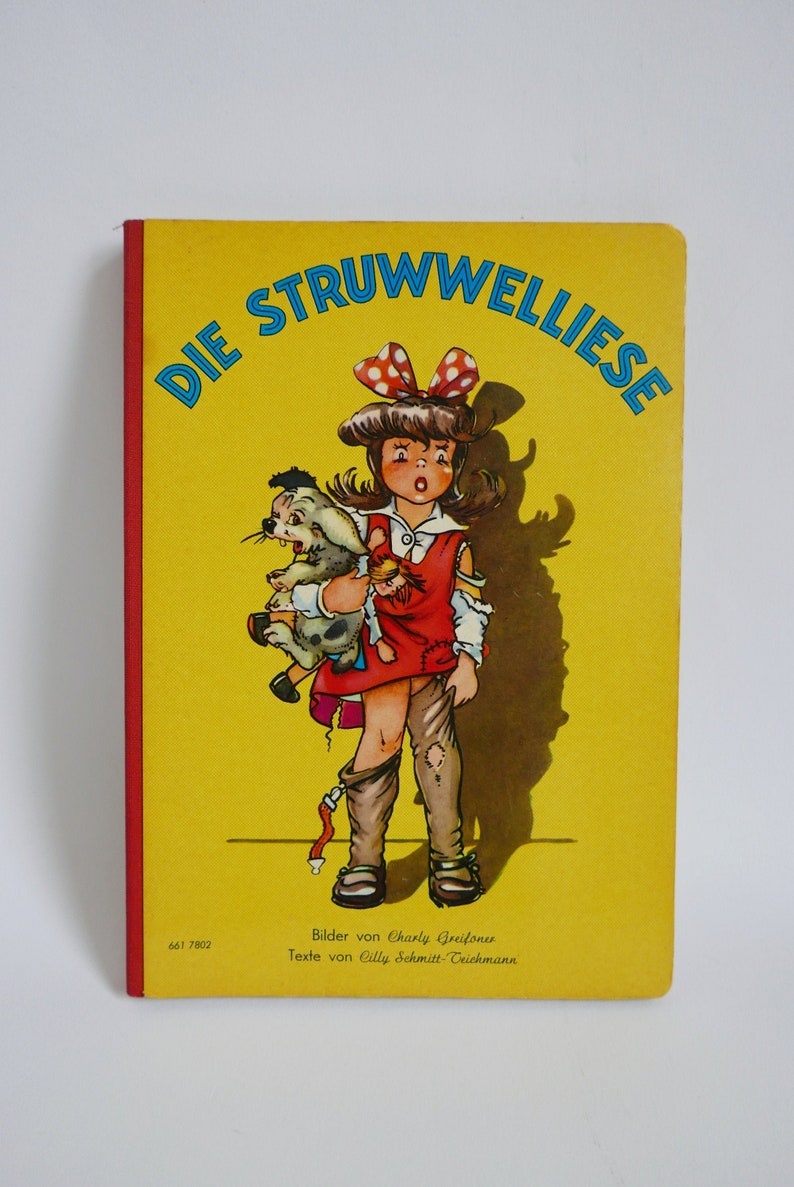 Vintage book Die Struwwelliese German vintage children's | Etsy