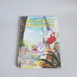 Vintage Kinderbuch Walt Disney Bernard und Bianca im Känguruhland, zum Vorlesen mit bunten Bildern, Kinderbuchklassiker 90er Jahre