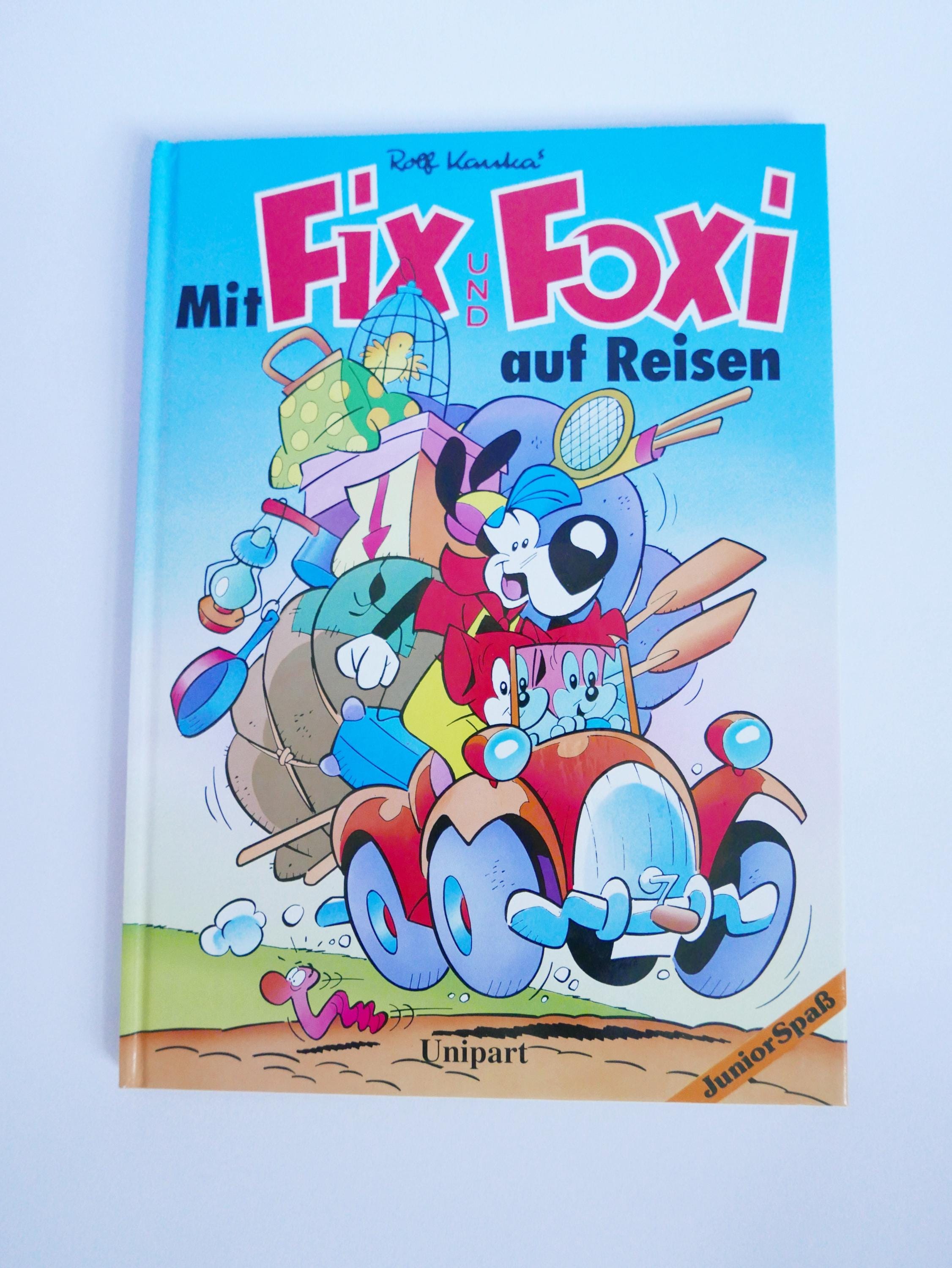 ヴィンテージのドイツ版『Fix und Foxi』絵本：90年代 ロルフ・カウカ 