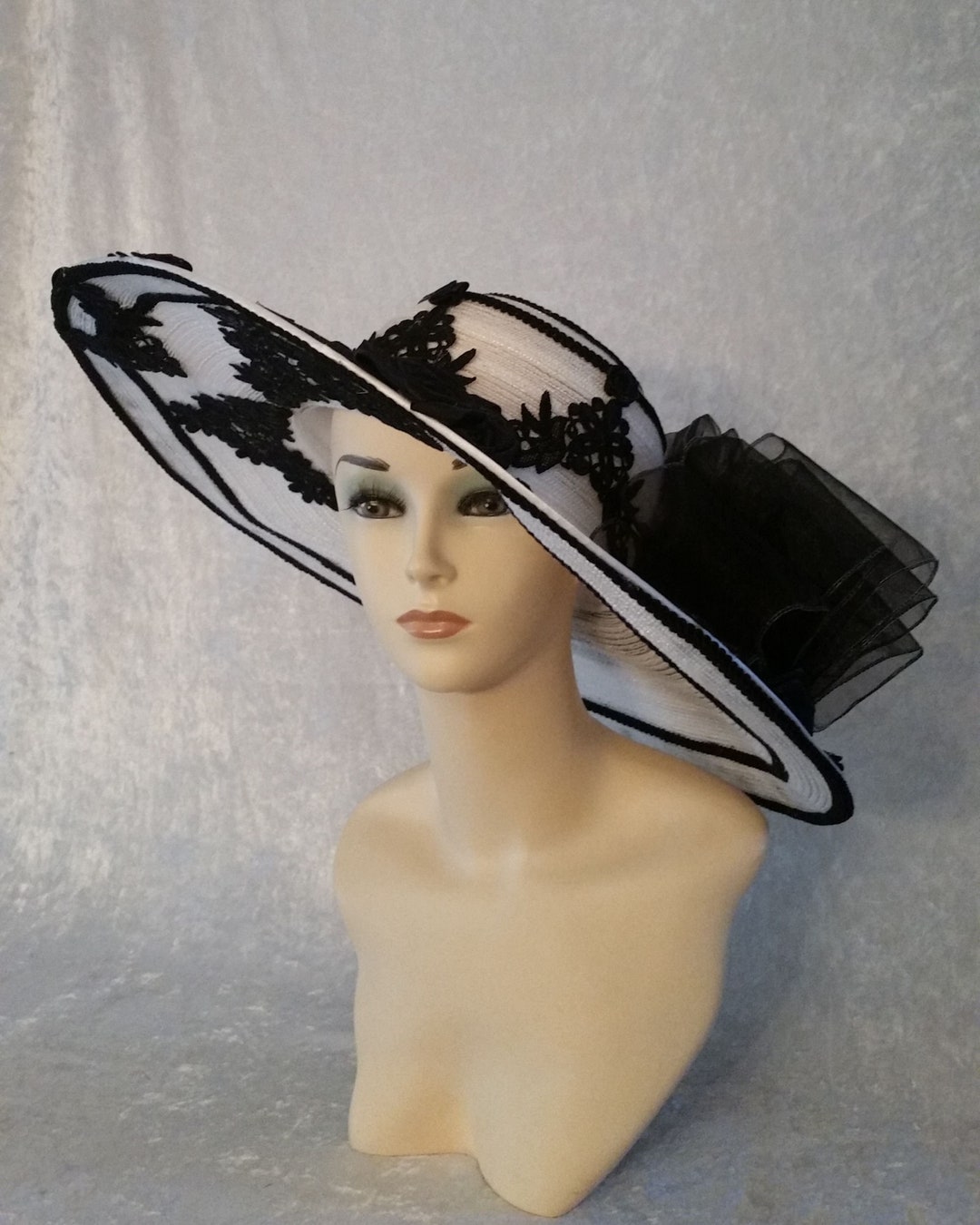 Designer Hat, Big Hat, Royal Ascot Hat, Kentucky Derby Hat, Melbourne