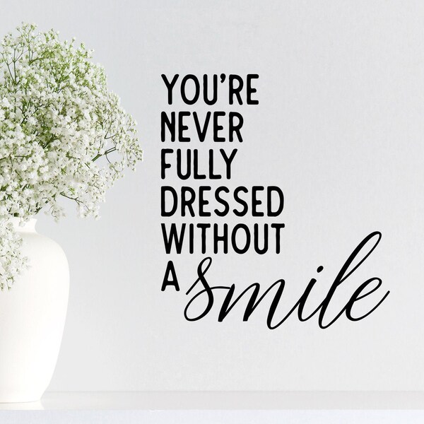 Without a Smile Etsy