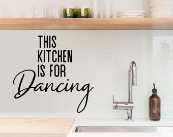 Kitchen Wall Decal Etsy