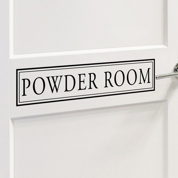 Powder Room Signs - Etsy