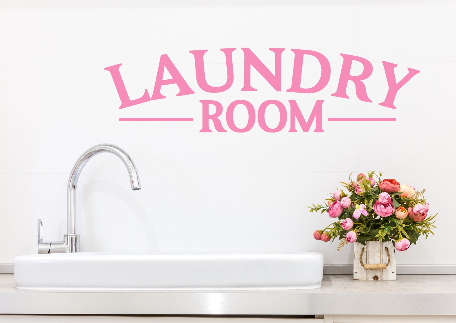Laundry Room Wall Decal Vinyl Decal Laundry Room Decal Etsy