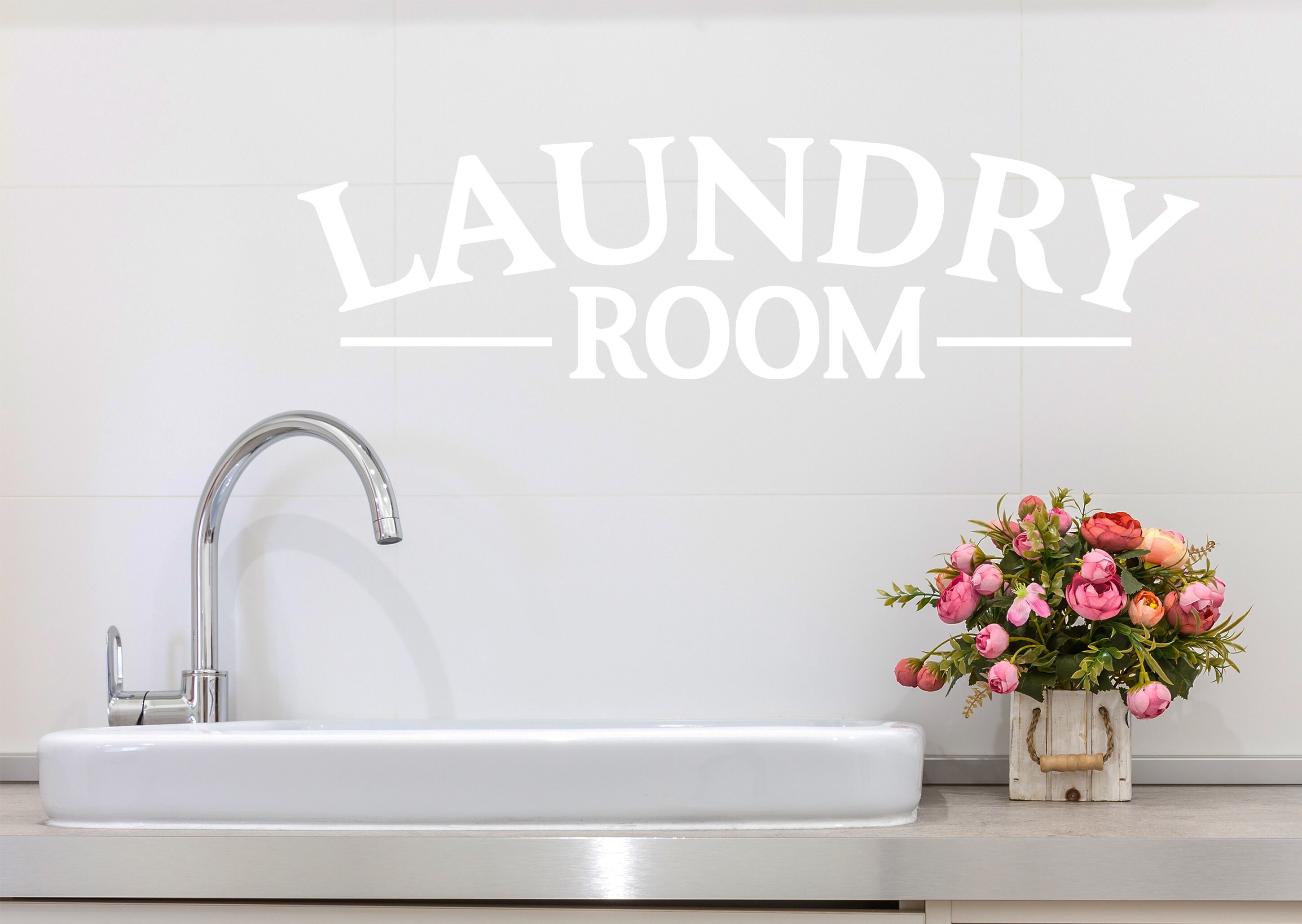 Laundry Room Wall Decal Vinyl Decal Laundry Room Decal Etsy