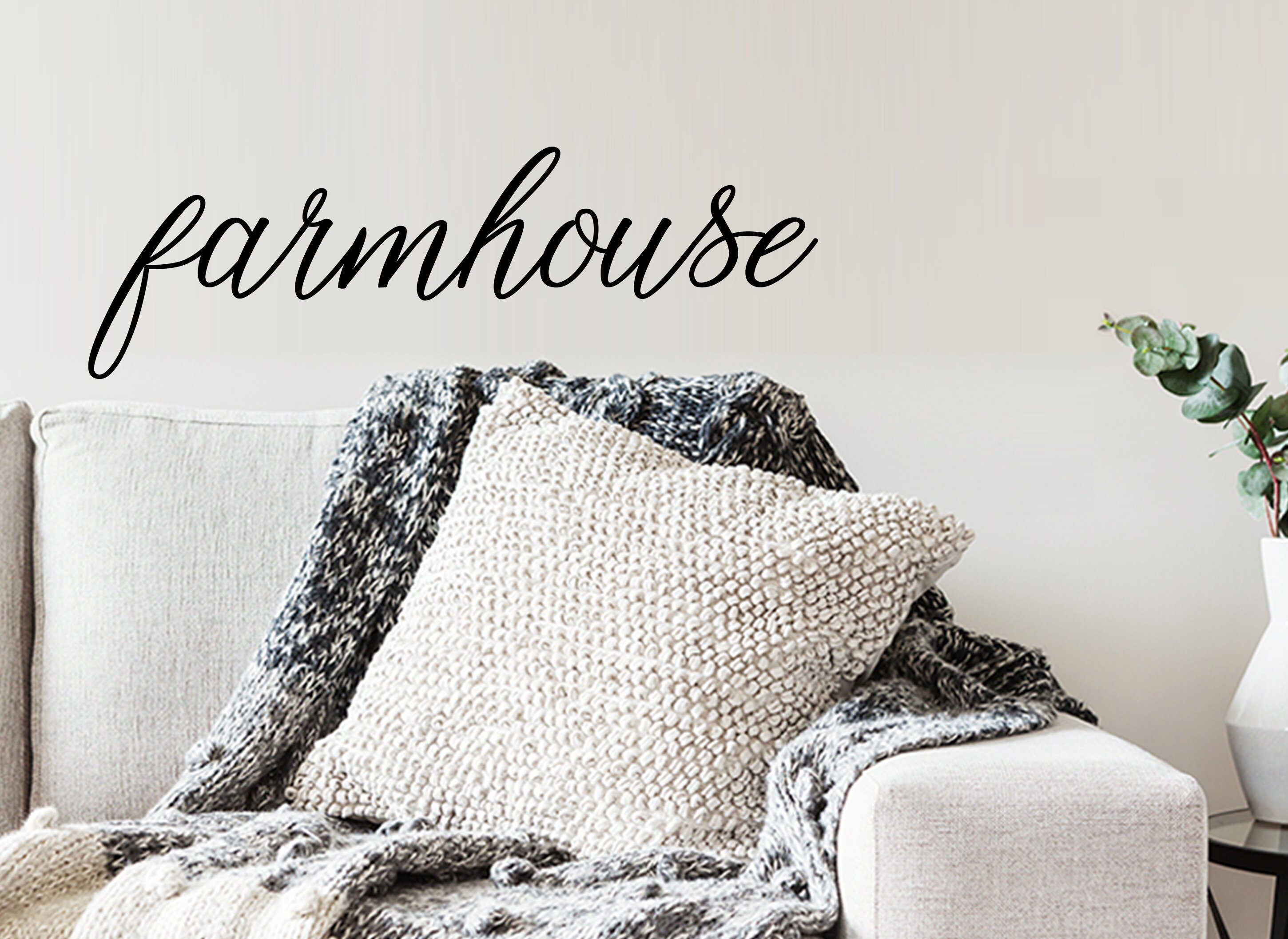 Farmhouse Farmhouse Decals Farmhouse Decor Wall Decal Etsy Hong Kong