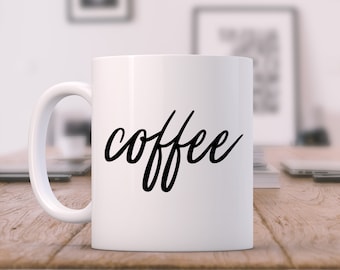 Coffee | Coffee Decal | Coffee Mug Decal | Coffee Cup Decal | Coffee Mug | Tumbler Decal | Yeti Decal | DECAL ONLY