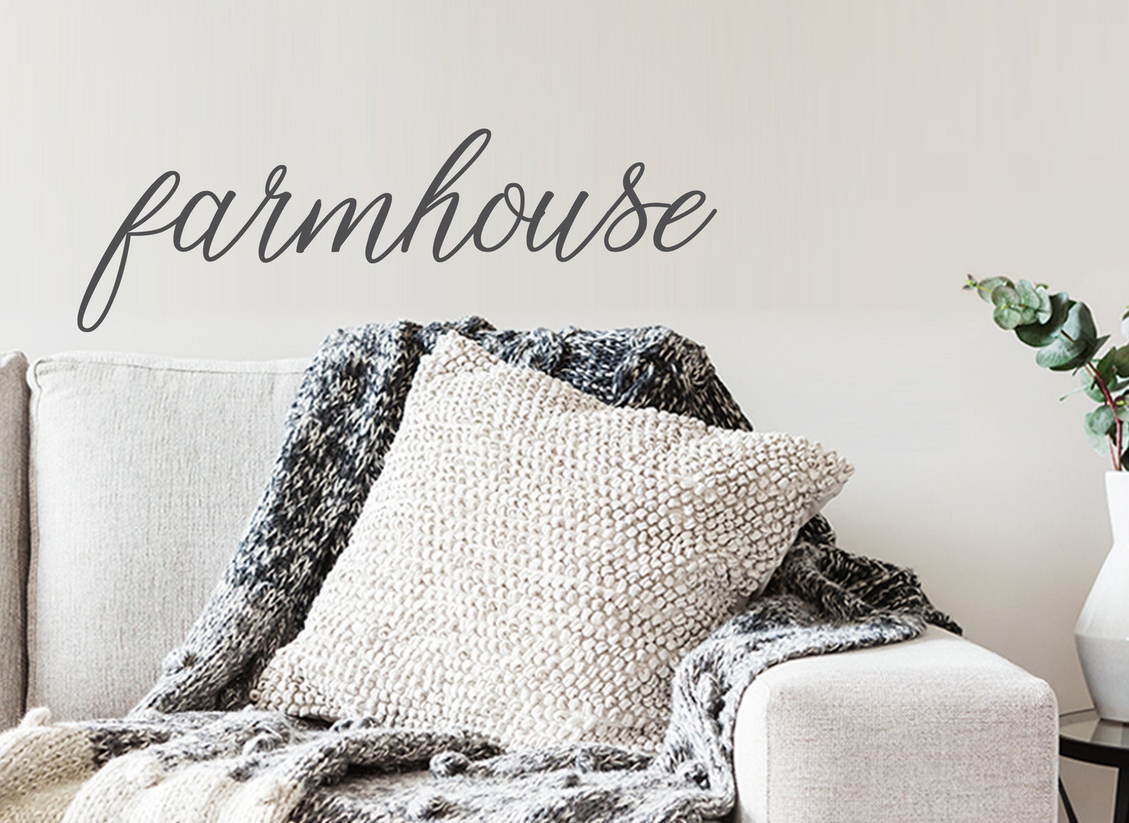 Farmhouse Farmhouse Decals Farmhouse Decor Wall Decal Etsy Hong Kong